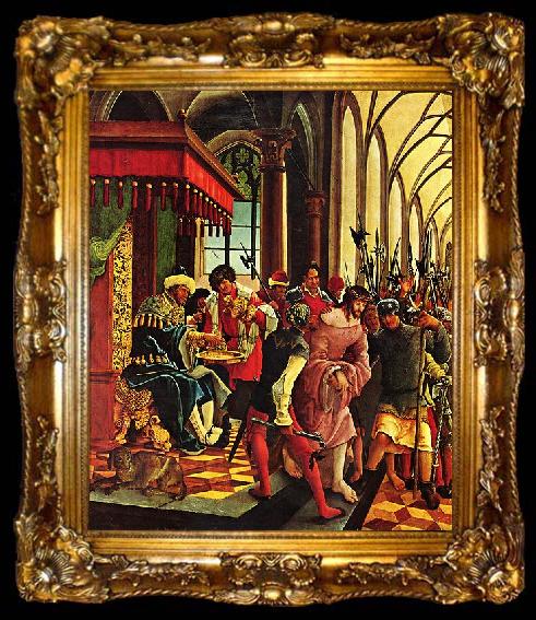 framed  Albrecht Altdorfer Sebastiansaltar des Augustiner, ta009-2